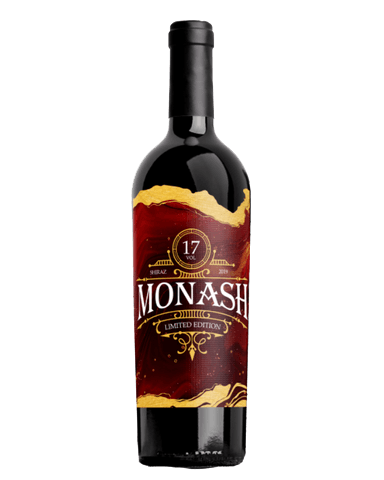 Rượu Vang Đỏ Úc Monash Shiraz | Shiraz Nam Úc 17%